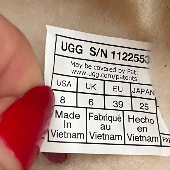 Ugg Tazz Slides / Mules / Slippers Chestnut 8 - Picture 9 of 10